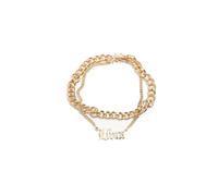 Anklet Urban Classics Zodiac Libra Golden S/M