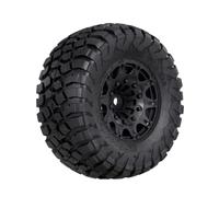 ANKROYU 1/10 RC Car Wheels Tyres High Grip Durable Rubber Off Road All Terrain Tires for Short Course Truck Buggy Compatible with Traxxas HSP Tamiya HPI Kyosho 4pcs 110mm 12mm Hex