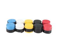ANKROYU 10PCS Tennis Racket Grip Tape Premium PU Super Absorbent Overgrip Non Slip Handle Wrap for Tennis Badminton Fishing Cycling Sports Equipment Red White Black Blue Yellow