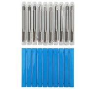 ANKROYU 10pcs Thread Tap Set Straight Flute High Speed Steel Machine Tap Cutting Threading Tool M7 x 1 for Stainless Steel Iron Cast Iron Alloy Steel Carbon Steel Abrasive Steel Ma