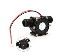 ANKROYU 10W High Power Water Turbine Generator Hydroelectric Power Generator DC 5V or 0 80V Output Portable Hydropower Charger for Outdoor Camping Emergency Backup Black Plastic 8 (0-80V)