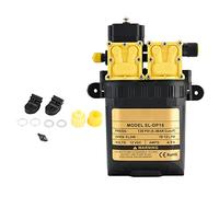 ANKROYU 12V High Pressure Agricultural Electric Water Pump Sprayer Pump Heavy Duty Cast Steel ABS Plastic Construction 18.5cm Size for Farming Irrigation System