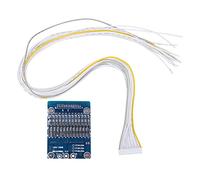 ANKROYU 13S 48V 20A Smart Protection Board with Balance Function for Lithium Ion Battery Pack Ternary Manganese Cobalt Batteries 66x49x10mm Size