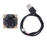 ANKROYU 1MP HD USB Camera Module Manual Focus Wide Angle 100 Degree Panorama Lens with OV9732 Sensor for Computer Vision Face Recognition QR Code Scanning Black PCB Board