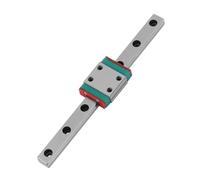 ANKROYU 1pc 100mm LML7B Miniature Linear Bearing Linear Guide, Linear Bearing Guide, Mini Precision Linear Slide Rail Block for Portable Motion Systems