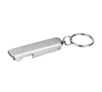ANKROYU 2 in 1 Key Ring Nail & Bottle Opener Stainless Steel Mini Multi Tool Portable Nail Clippers Keychain for Travel Camping Outdoor