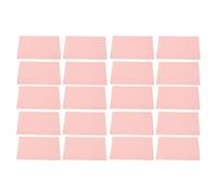 ANKROYU 20 Pack A5 15 Hole Transverse PP Loose Leaf Binder Covers Durable Flexible Removable Office Stationery Supplies Lightweight Frosted Texture (Pink)