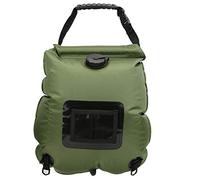 ANKROYU 20L Solar Powered Camping Shower Bag Portable Hot Water Heating Shower Bag for Outdoor Activities Hiking Beach Travel Oxford Cloth