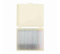 ANKROYU 20PCS Professional Grade Biological Microscope Slides Set with Clear Dyeing Treatment for Lab Classroom Student Use Optical Glass Specimens Prepared Slides