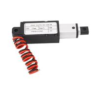 ANKROYU 24V DC Mini Linear Actuator with Limit Switch 15mm Stroke 70N Thrust 8mm Speed Electric Actuator for Sofa Recliner Robot Industrial Automation Aluminum ABS
