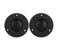 ANKROYU 2Pcs 25W B7 Pure Silk Film Dome Tweeter Speaker High Definition Treble Loudspeaker with Magnet Radiators for Home Theater Car Audio System Black ABS Material