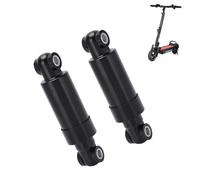 ANKROYU 2pcs Electric Scooter Rear Shock Absorber, Black, 750lbs, 110mm, Steel Alloy, Folding Scooter Electric Bike