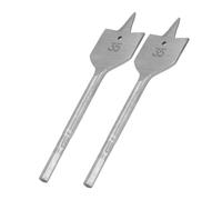 ANKROYU 2PCS Spade Bits, Ø 35mm Wood Spade Drill Bit, High Carbon Steel Flat Wood Drill Bit for Woodworking Hole Drilling, Spade Bit for Softwood Hardwood Chipboards Plywood