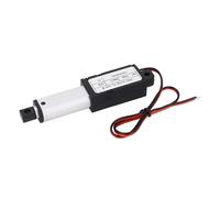 ANKROYU 30 mm Stroke 150 N Thrust 4 mm/s IPX4 Electric Linear Actuator, Automatic Retract Protect for Industrial Equipment, Ventilation Systems Machinery