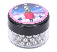 ANKROYU 304 Stainless Steel Nail Polish Shaker Beads 15/64 Inch 100 Pieces Hardware Accessories for Smooth Nail Polish Mixing and Industrial Applications