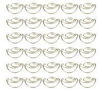 ANKROYU 30PCS Gold Fun Shape Paper Clips Mini Decorative Metal Page Markers for Office Home Organizing Documents Notebooks Bookmarks Iron Wire 2.7cm