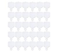 ANKROYU 30Pcs Sublimation Paddle Board MDF Nameplate Decoration for 40oz Cup DIY Personalized Custom Gift Home Decor Craft Project 8.3x6cm