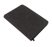 ANKROYU 360 Cards Trading Card Binder Premium Zippered Card Holder 9 Pocket Album Book with Ultra Clear Sleeves for MTG Sports Card Collectors PU Leather Storage (Black)