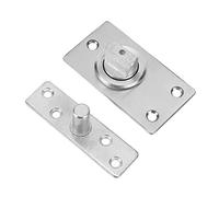 ANKROYU 360 Degree Rotating Hinge Stainless Steel Heavy Duty Door Hinge Revolving Shaft Rustproof Cast Aluminium for Wooden Cabinet Alloy Doors Commercial Residential Buildings