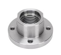 ANKROYU 3in Lathe Headstock Spindle Adapter Premium Steel Construction 33mm Extension 71mm Width Woodworking Lathe Spindle Faceplate for M33 Thread Woodturning Projects