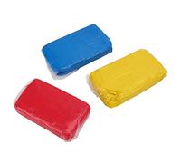 ANKROYU 3pcs Paper Clay for Student DIY Hand Crafted Reusable Easy Shape Easy Adhere Paper Clay Air Dry Modeling Clay