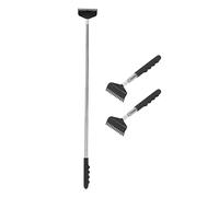 ANKROYU 3Pcs Stainless Steel Back Scratcher Extendable Portable Back Scratching Tool with Massage Function for Elderly Home Use and Travel Essential