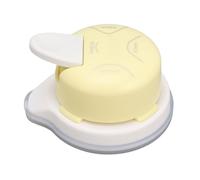 ANKROYU 4 in 1 Corner Rounder Punch Cutter Multi Angle Paper Corner Rounder for Crafting Scrapbooking Card Making Photo Album Plastic Stainless Steel Lightweight Portable Tool (Yellow)