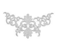 ANKROYU 4PCS Embroidered Patch, Metallic Thread Applique Lucky Clouds Patch, Sewing Cloth Sticker DIY Applique Craft Decoration Clothing Accessories(B 2)