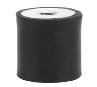 ANKROYU 4Pcs M6 Female Thread Rubber Mount Anti Vibration Bobbin Isolator Damper Heavy Duty Shock Absorption Solution for Air Compressors Engines Pumps Welding Machines Durable Met (DE20*20 M6)