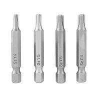 ANKROYU 4Pcs Triangle Y Type 1/4 Inch Hex Shaft Screwdriver Bits Set High Quality Chrome Vanadium Steel Construction for Electric Hand Drill and DIY Home Improvement Projects