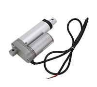 ANKROYU 50 mm Stroke 750 N Thrust, Built in Limit Switch to 10 mm Per Second Speed, Electric Linear Actuator, Aluminum Alloy IP65 Protect, Operate Temperature 40℃ to 65℃ (Push Rod)