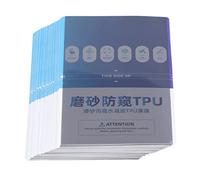 ANKROYU 50 Pcs Anti Peeping Screen Protector Frosted Hydrogel Film Flexible TPU Film Anti Fingerprint Anti Sweat No White Edges For Cellphone Watch Camera IOS Earbuds Universal Fit