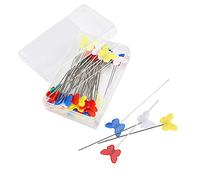 ANKROYU 50Pcs Sewing Straight Pins Colorful Patchworks Quilting Pins Tool for DIY Crafting (Type 2)