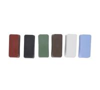 ANKROYU 6 Pcs Metal Polishing Bars Professional Grade Solid Wax Buffing Paste Kit for Stainless Steel Aluminum Copper Iron High Performance Metal Polish Set with 4 Colors