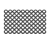 ANKROYU 60 pieces of fishing cane building elastic silicone clothing coat Ring Ring Ring Ring Adapter (9.5 mm)