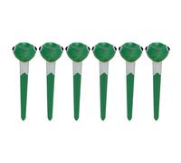 ANKROYU 6PCS Plastic Golf Tees Colorful Cartoon Golf Nails Durable Golf Ball Tees for Practice Training on Golf Course Green Lightweight Accessories Set (Snake style)