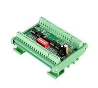 ANKROYU 8 Channel NPN PNP Signal Converter 5V 24V Level Shifter Module with Optocoupler Isolation for PLC MCU Interface and Industrial Control Circuits 11x9x5cm