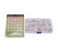 ANKROYU 84pcs Professional Wood Burning Tips Set Brass Carving Iron Tip Kit with Alphabet Letters for Pyrography Wood Leather Engraving Crafts DIY Art Projects
