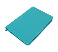 ANKROYU 9 Pockets Trading Card Binder Zipper Enclosed 360 Side Loading PU Leather Card Album Folder for Collectors MTG Sports Cards 13.9x10.2x1.6in (Blue Green)