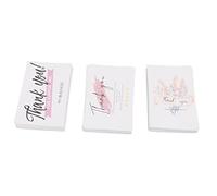 ANKROYU 90Pcs Postcards White Cardstock Unique Patterns Glossy Surface DIY Note Cards for Greetings Invitations Vocabulary Learning Gift Giving