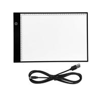 ANKROYU A4 LED Tracing Light Box Ultra Slim Portable Drawing Board with Adjustable Brightness for Artists Architects Designers Tattoo Professionals 35 x 23.5 x 0.4cm