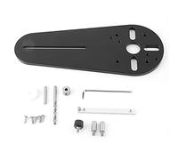 ANKROYU ABC Trimmer Circle Cutting Jig Set Premium Durable Router Circle Guide for Dongcheng Trimming Machines High Precision Bakelite Construction 684g Weight Three Configuration (B Package milling)