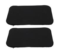 ANKROYU Abdominal Compression Side Board 2PCS Sponge Waist Support Plate Non Visible Belly Fixing Board for Post Recovery Body Shaping Comfortable Fit Women Men 21x11 5cm (Black)