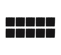 ANKROYU Acoustic Panels High Density Sound Insulation Pad Polyurethane Plate 10PCS Set for Recording Studio Home Theater Office Rehearsal Space