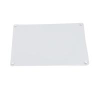 ANKROYU Acrylic Dry Erase Board Clear Reusable Whiteboard with Rounded Corners for Refrigerator Office Home Organization 40x30cm Memo Planner Panel