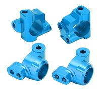 ANKROYU Aluminum Alloy Front C Seat Rear Axle Cup Kit High Performance Upgrade Parts for Losi Mini T 2.0 2WD 1/18 RC Truck Durable Lightweight Precision Engineered (Blue)