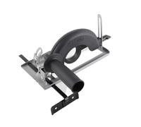 ANKROYU Angle Grinder Stand Holder Bracket Professional Heavy Duty Metal Base with Adjustable Angle Knob 0 45 Degree Cutting Depth 40mm for 100 125mm Grinders Includes Saw Blades G