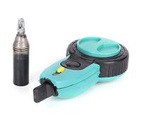 ANKROYU Automatic Carpenter Ink Fountain Tool Professional Woodworking Marker with Self Winding Reel Heavy Duty Plastic Construction Measurement Device for Builders Contractors 14.