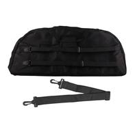 ANKROYU Bag Large Capacity Lightweight Canvas Bow Carry Case with Multiple Pockets Adjustable Shoulder Strap for Archery Practice 95cm (Black)