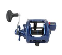 ANKROYU Baitcasting Fishing Reel Round Baitcaster Reel Smooth Powerful Saltwater Inshore Surf Trolling Reel Durable Aluminum Alloy Lightweight Comfort Grip for Ocean Boat Fishing L (JBC9000L)